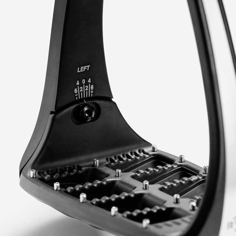 RYDE Adjustable Stirrups - Black - Image 5