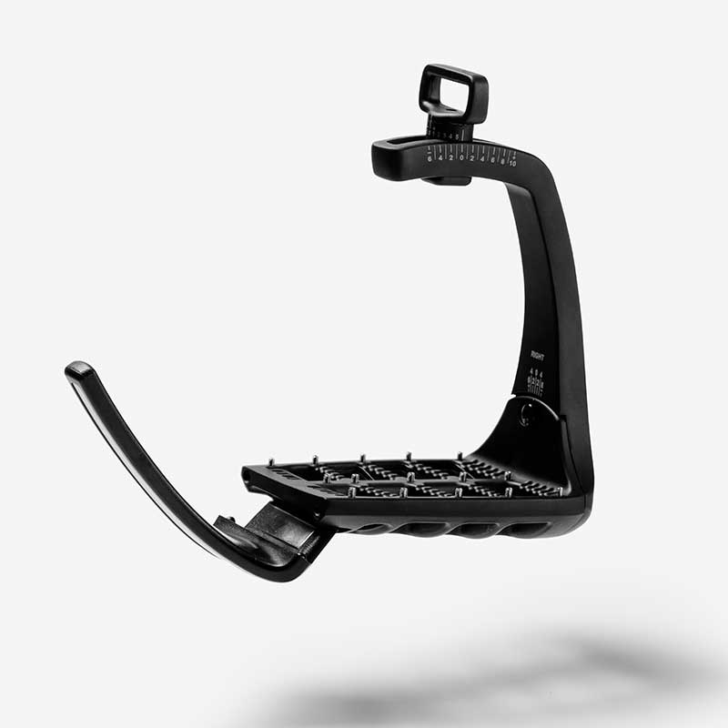 RYDE Adjustable Stirrups - Black - Image 2