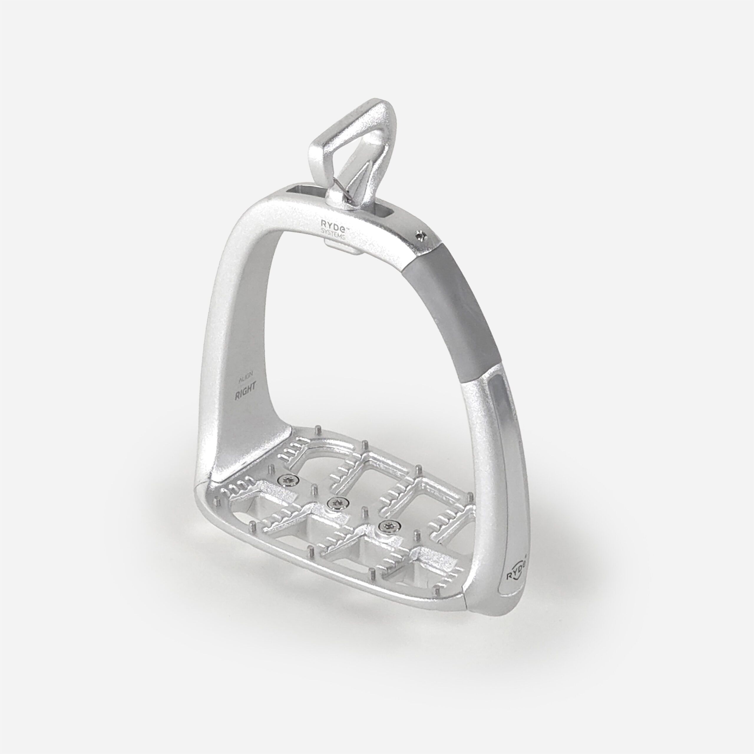 RYDE Align Stirrups - Silver - Image 2