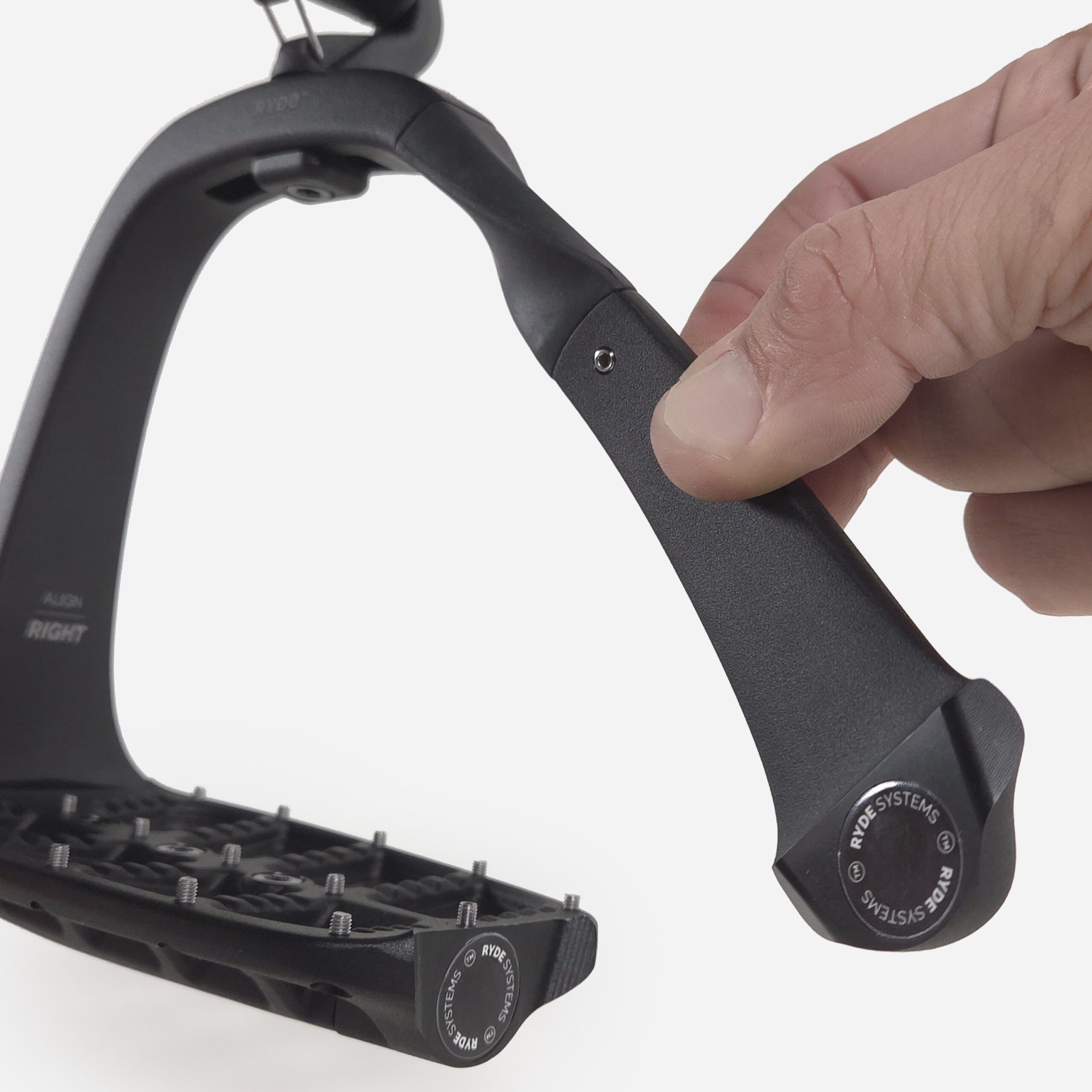 RYDE Align Stirrups - Silver - Image 9