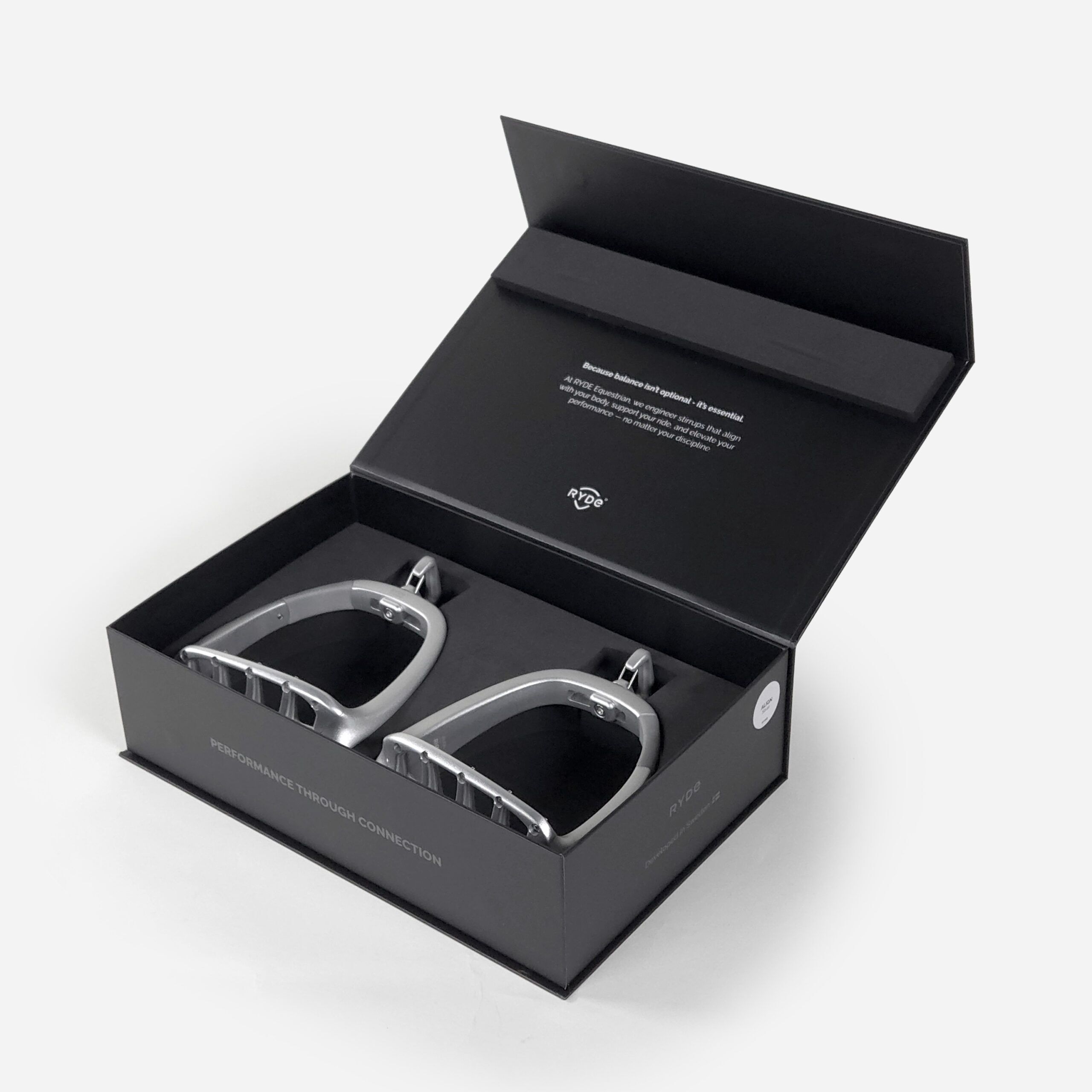 RYDE Align Stirrups - Silver - Image 4