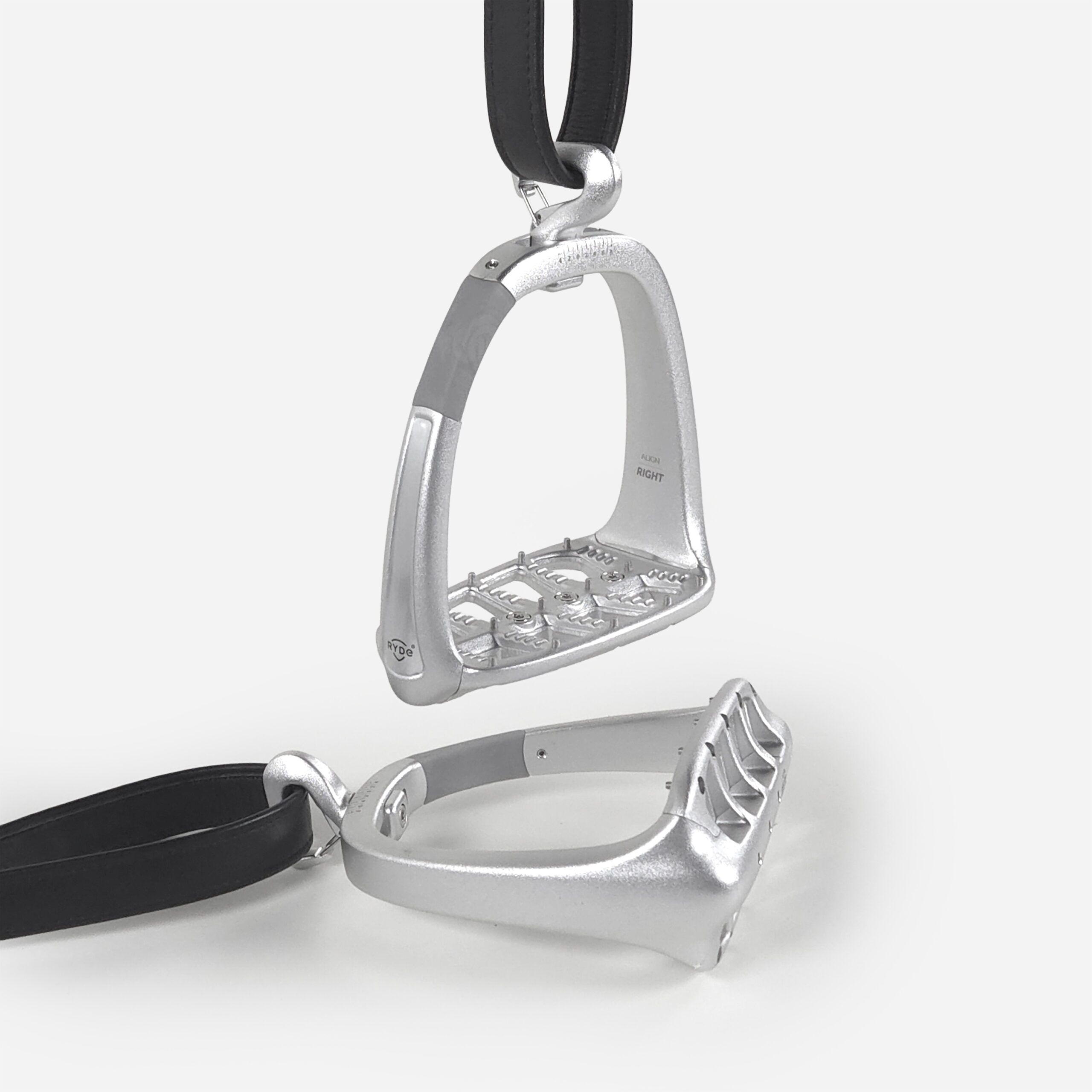 RYDE Align Stirrups - Silver - Image 3